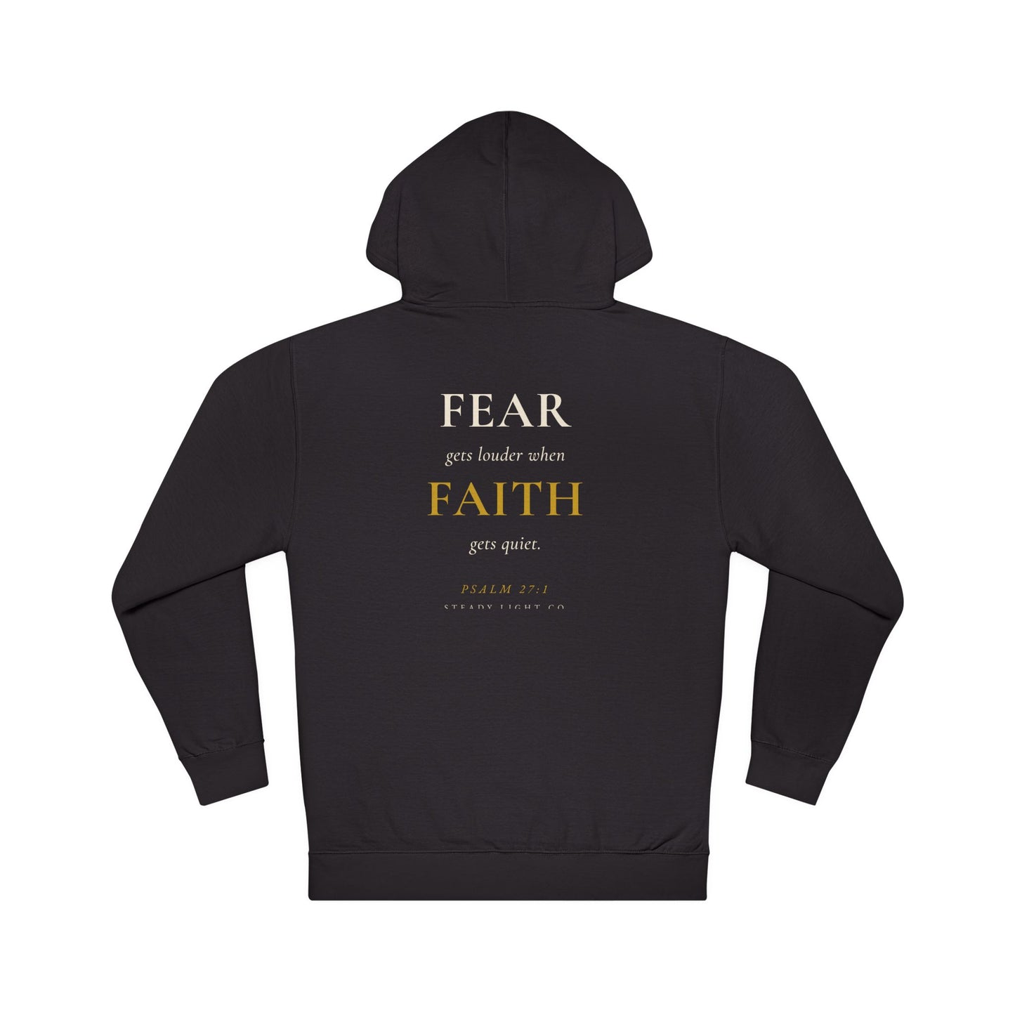 One Step at a Time — Psalm 119:105 Christian Hoodie