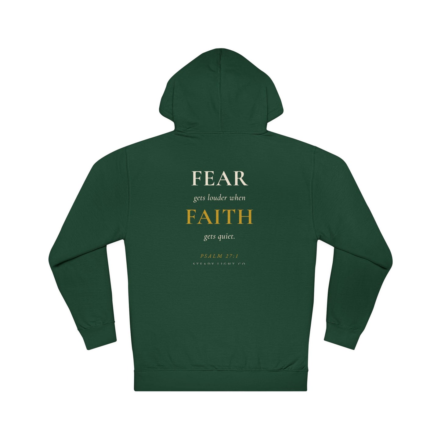 One Step at a Time — Psalm 119:105 Christian Hoodie
