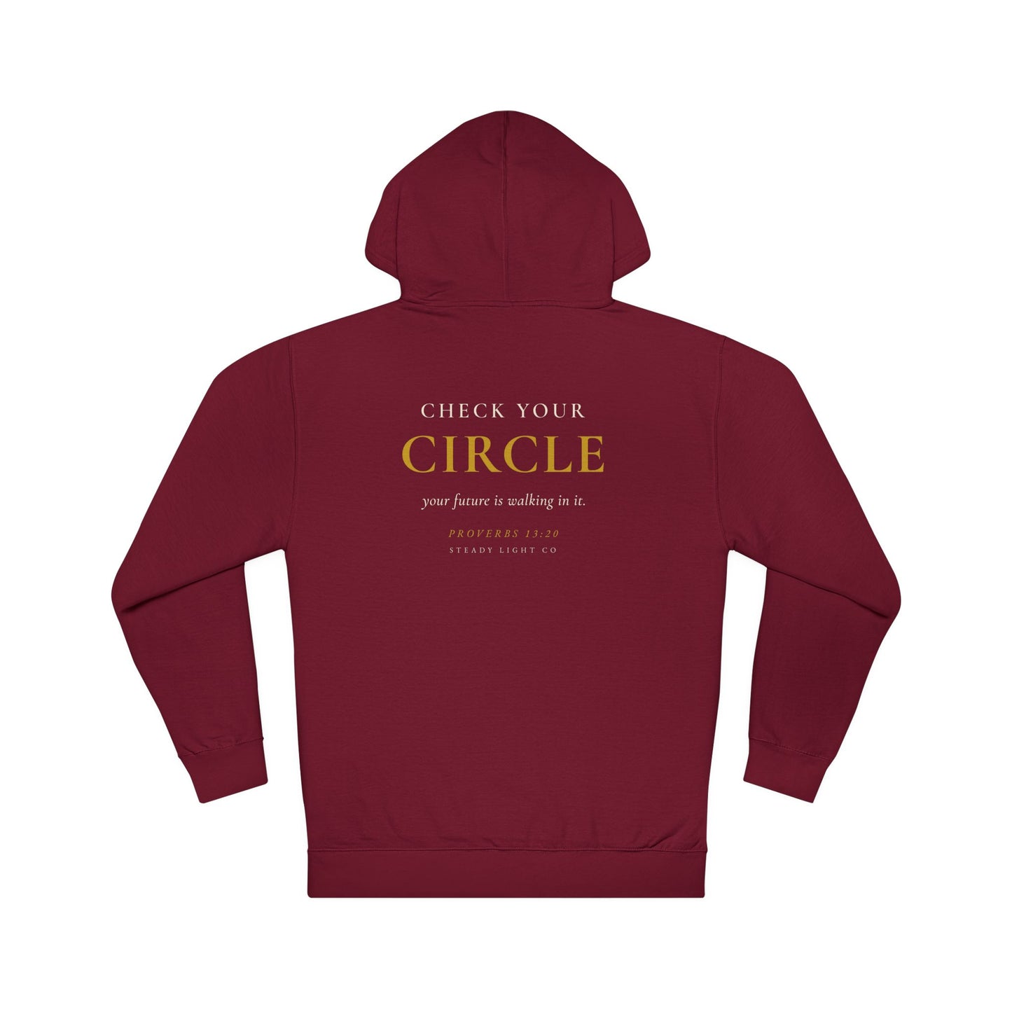 Check Your Circle — Proverbs 13:20 Christian Hoodie